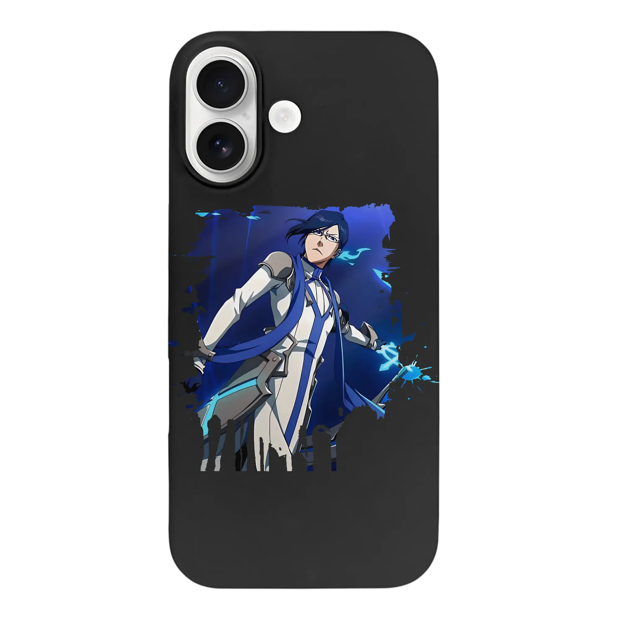 ブリーチ グッズ 石田 雨竜 - iPhone 17 シリーズ シリコンケース 薄型 耐衝撃 指紋防止 ソフトタッチカバー 精密フィット 傷防止 保護ケース iPhone 17/17 Air/17 Pro/17 Pro Max 対応